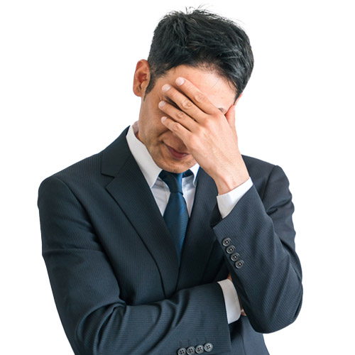 悩む男性